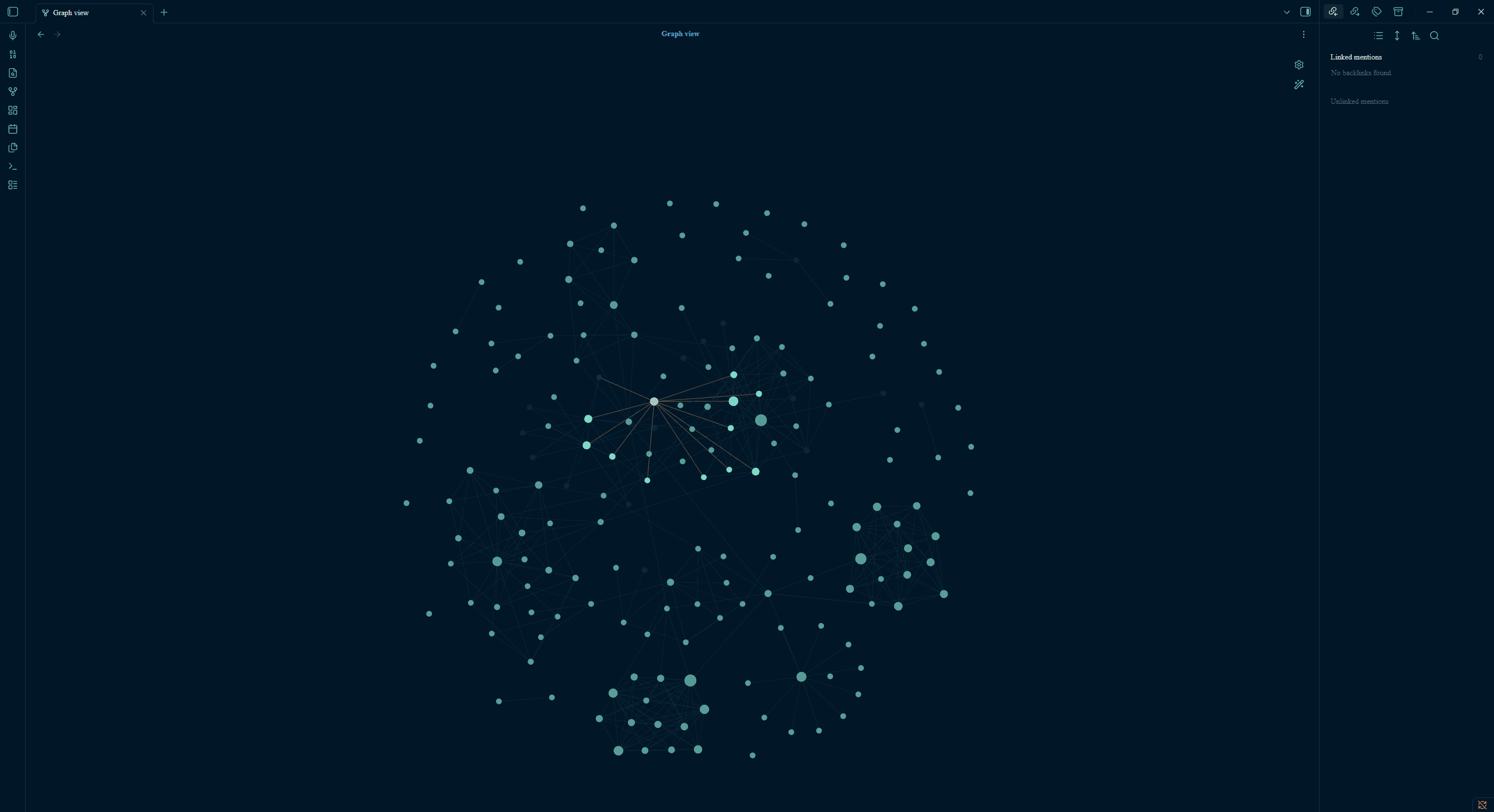 Screenshot of the Night Owl Native Obsidian theme