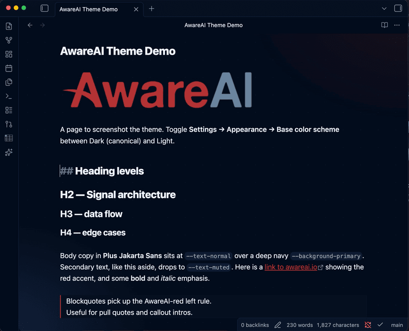 obsidian-awareai-theme